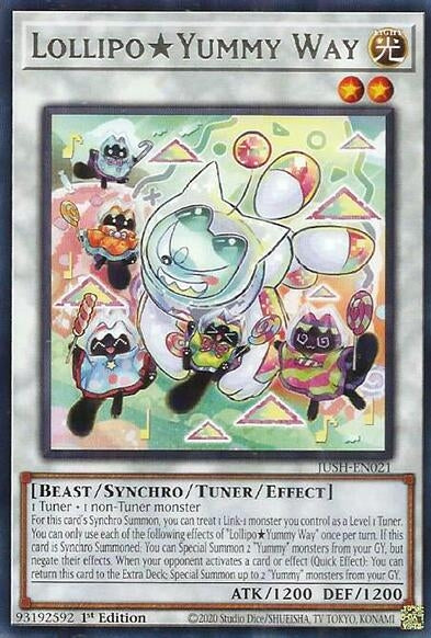 LollipoYummy Way (JUSH-EN021)  Rare