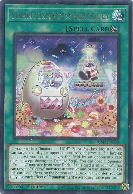 YummyusmentAcroquey (JUSH-EN024)  Rare