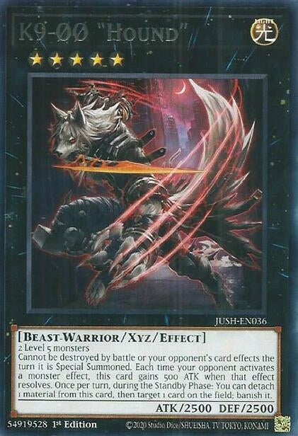 K9-00 "Hound" (JUSH-EN036)  Rare