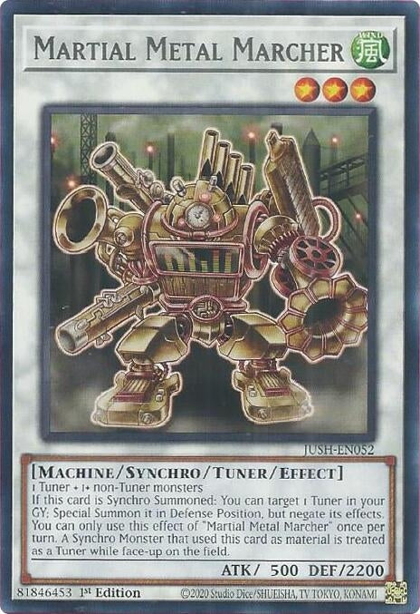 Martial Metal Marcher (JUSH-EN052)  Rare
