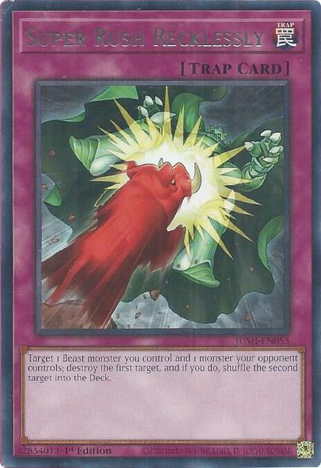 Super Rush Recklessly (JUSH-EN055)  Rare