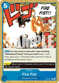 (ST22-017) Fire Fist - Common