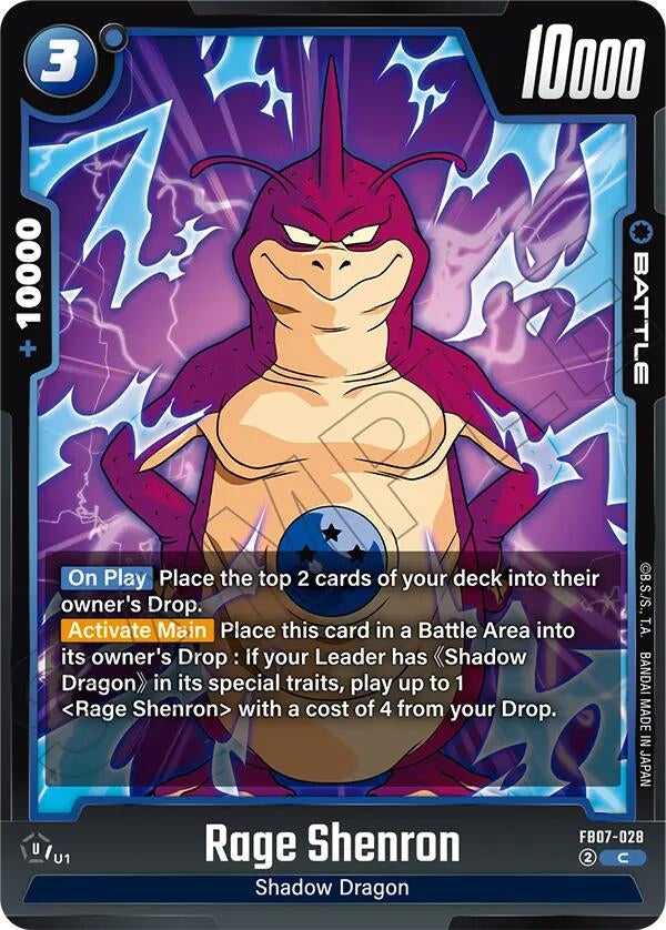 (FB07-028) Rage Shenron - Common