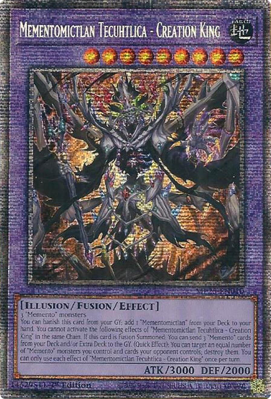 Mementomictlan Tecuhtlica - Creation King (MP25-EN010)  Starlight Rare