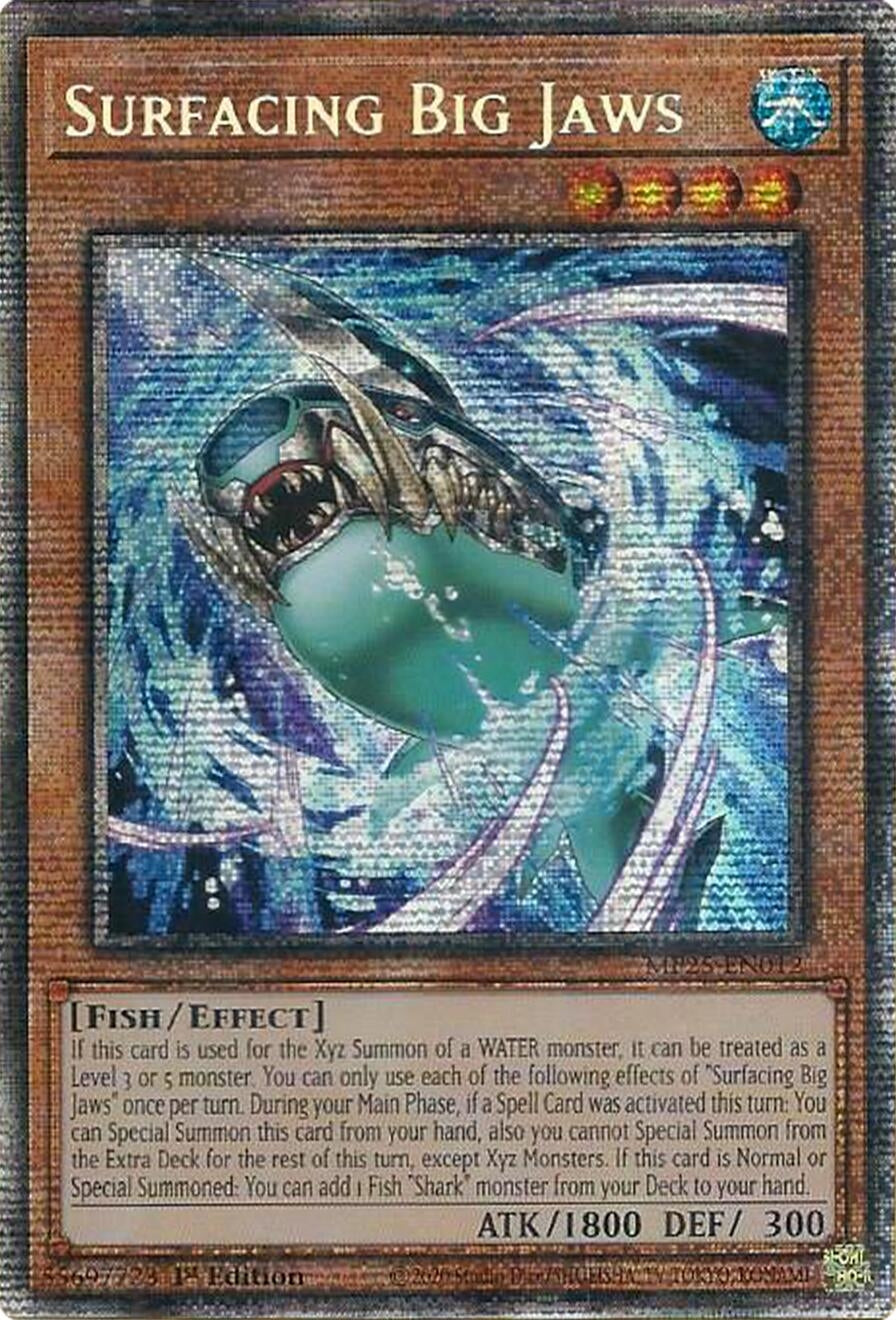 Surfacing Big Jaws (MP25-EN012)  Starlight Rare
