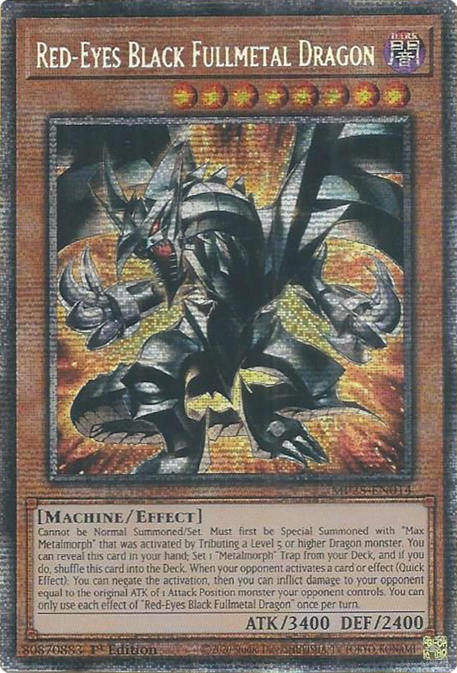 Red-Eyes Black Fullmetal Dragon (MP25-EN014)  Starlight Rare