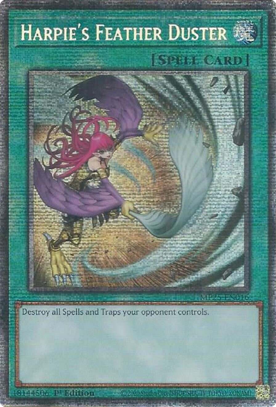 Harpie's Feather Duster (MP25-EN016)  Starlight Rare