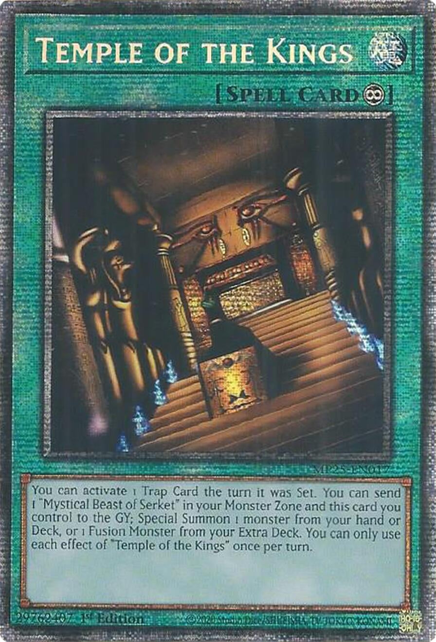 Temple of the Kings (MP25-EN017)  Starlight Rare