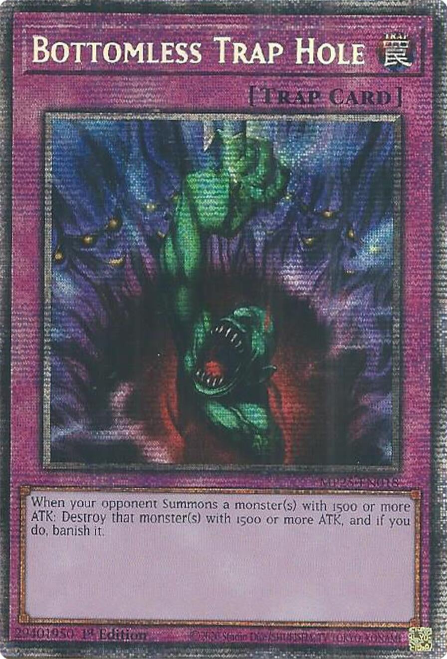 Bottomless Trap Hole (MP25-EN018)  Starlight Rare