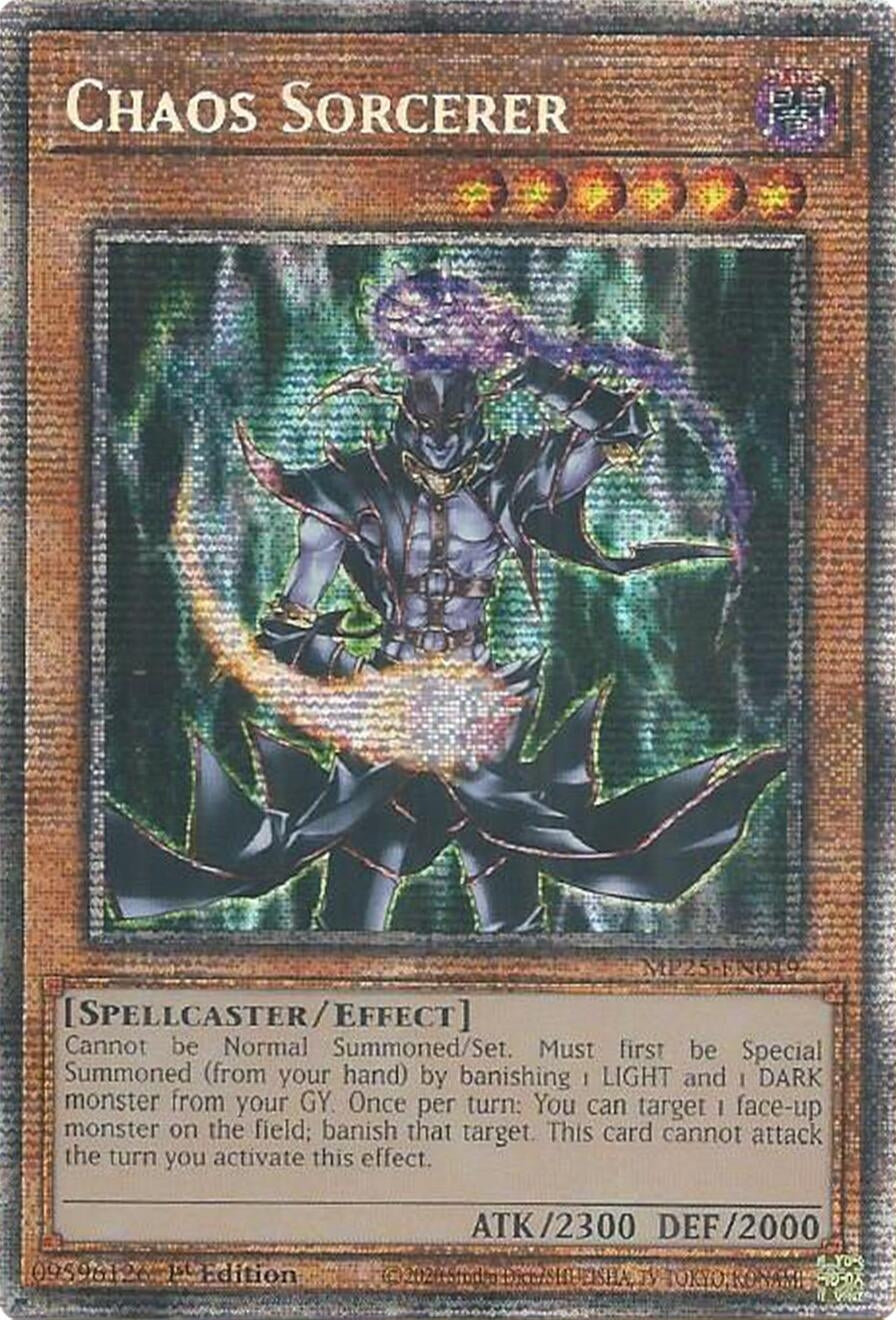 Chaos Sorcerer (MP25-EN019)  Starlight Rare