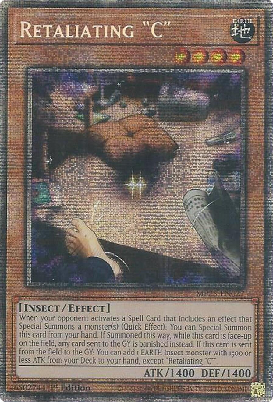 Retaliating "C" (MP25-EN027)  Starlight Rare