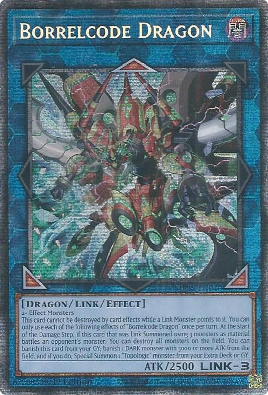 Borrelcode Dragon (MP25-EN040)  Starlight Rare