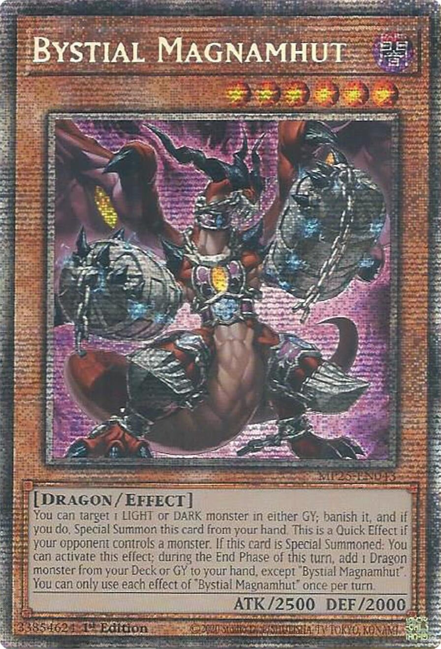 Bystial Magnamhut (MP25-EN043)  Starlight Rare
