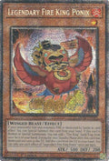 Legendary Fire King Ponix (MP25-EN048)  Starlight Rare