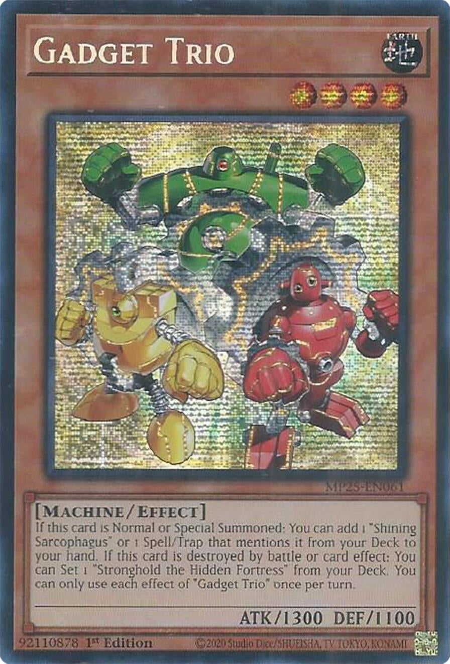 Gadget Trio (MP25-EN061)  Prismatic Secret Rare