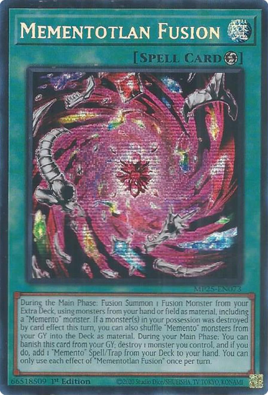 Mementotlan Fusion (MP25-EN073)  Prismatic Secret Rare