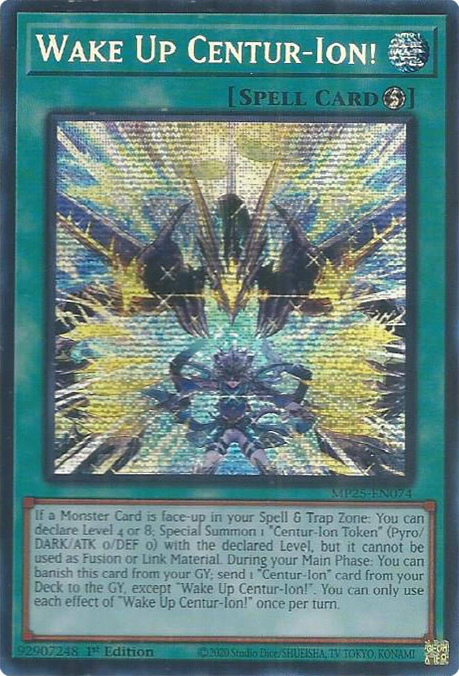 Wake Up Centur-Ion! (MP25-EN074)  Prismatic Secret Rare