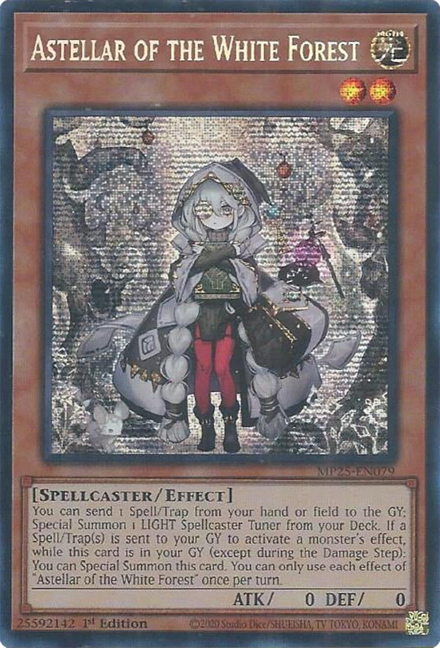 Astellar of the White Forest (MP25-EN079)  Prismatic Secret Rare