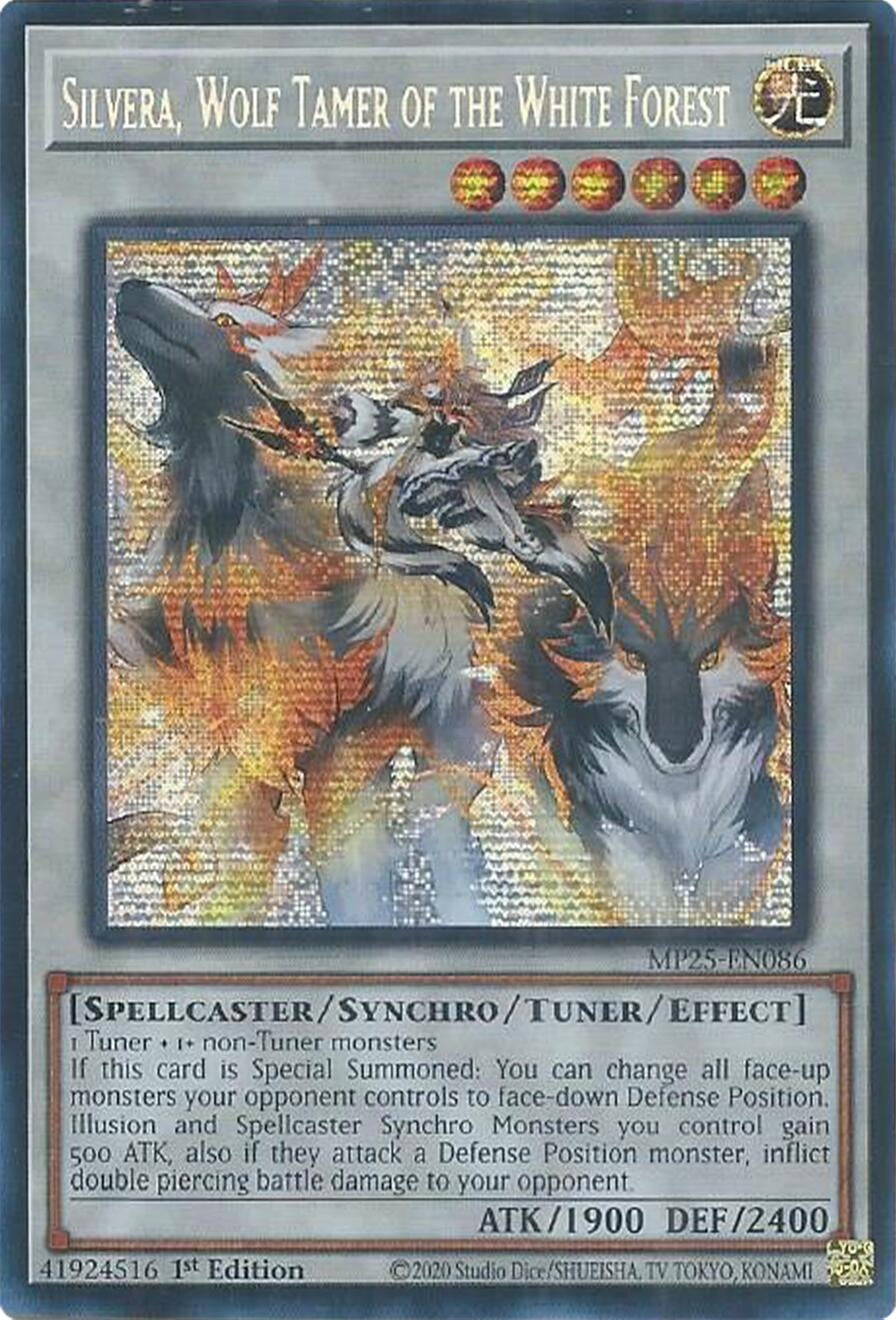Silvera, Wolf Tamer of the White Forest (MP25-EN086)  Prismatic Secret Rare