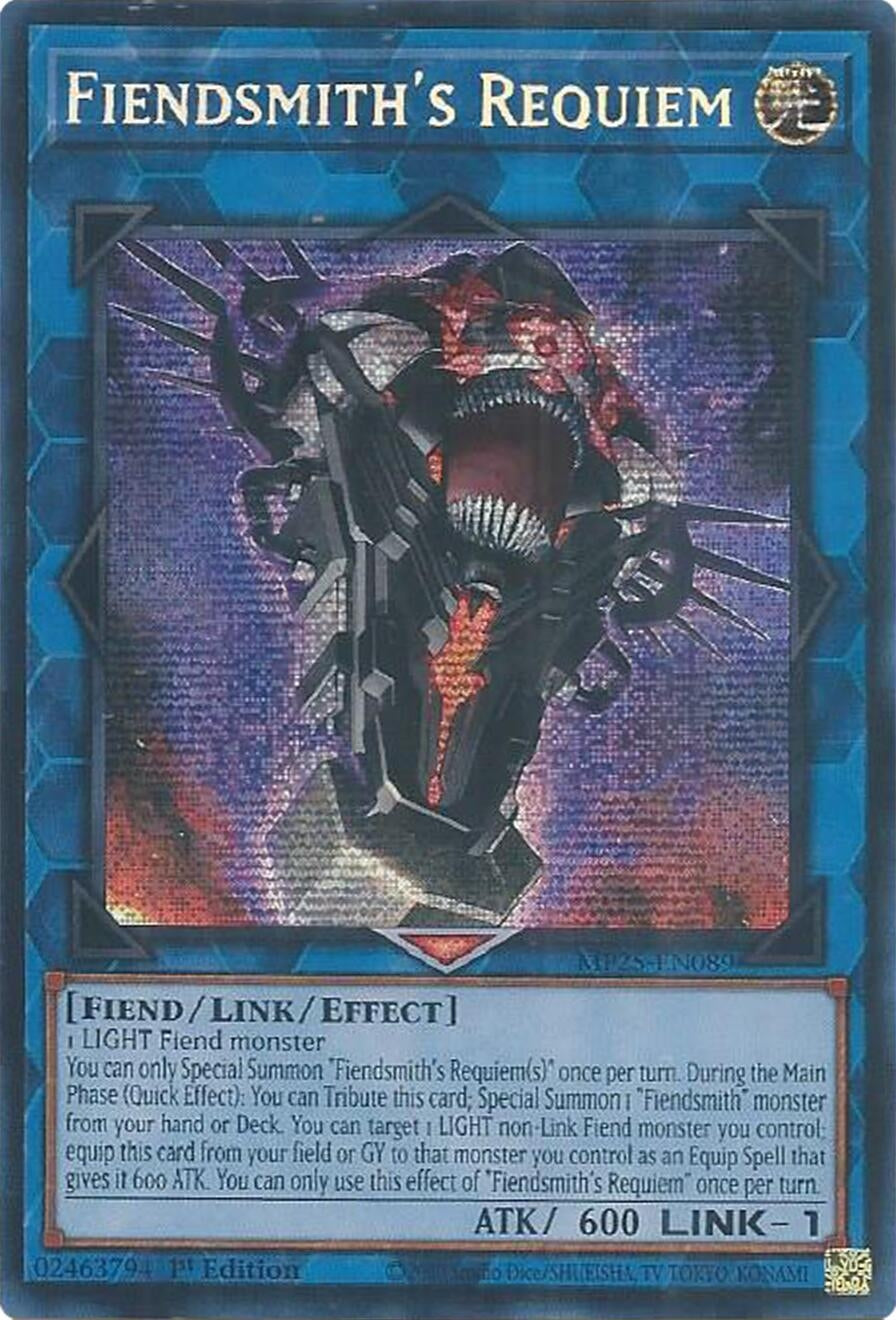 Fiendsmith's Requiem (MP25-EN089)  Prismatic Secret Rare