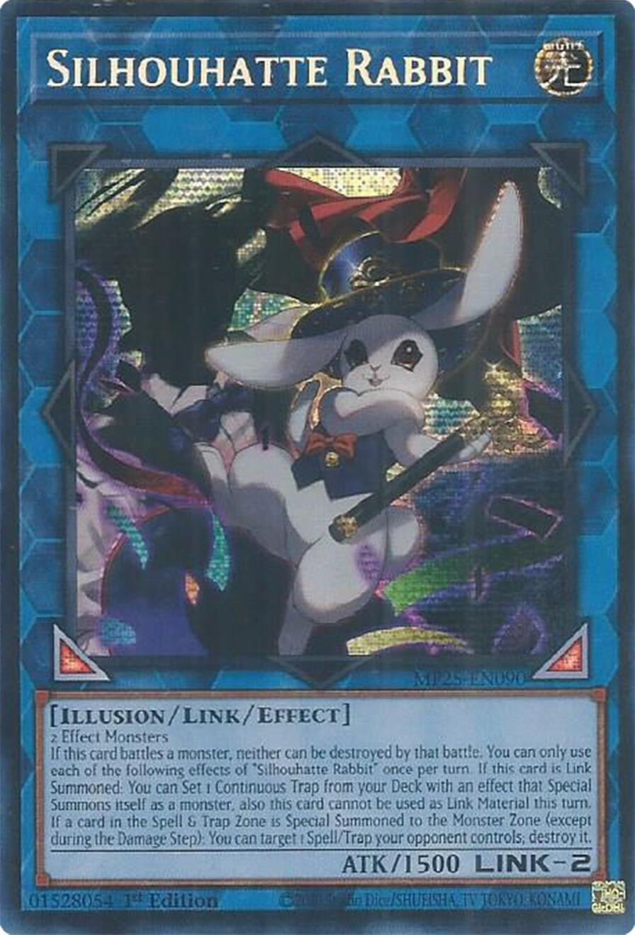 Silhouhatte Rabbit (MP25-EN090)  Prismatic Secret Rare