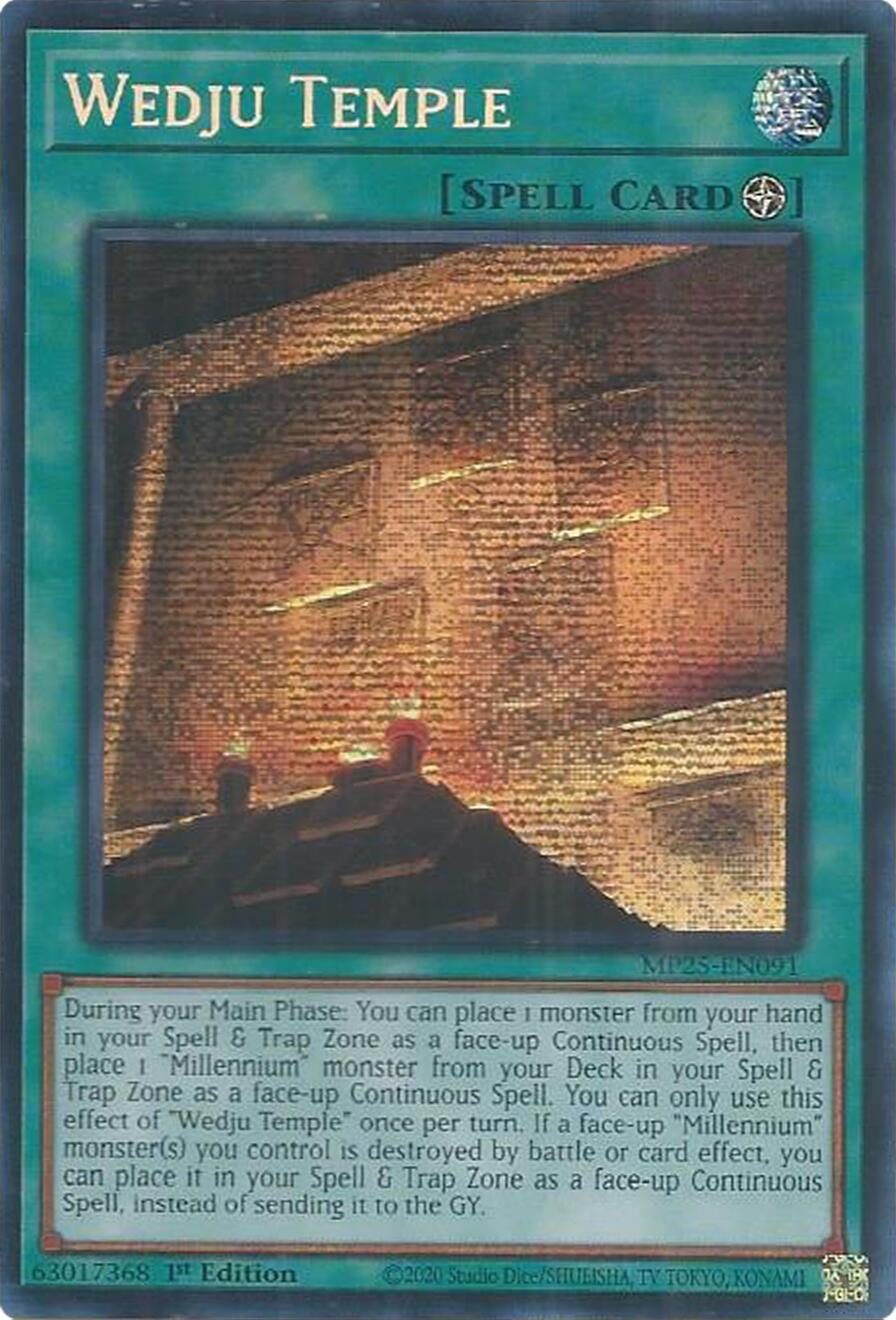 Wedju Temple (MP25-EN091)  Prismatic Secret Rare