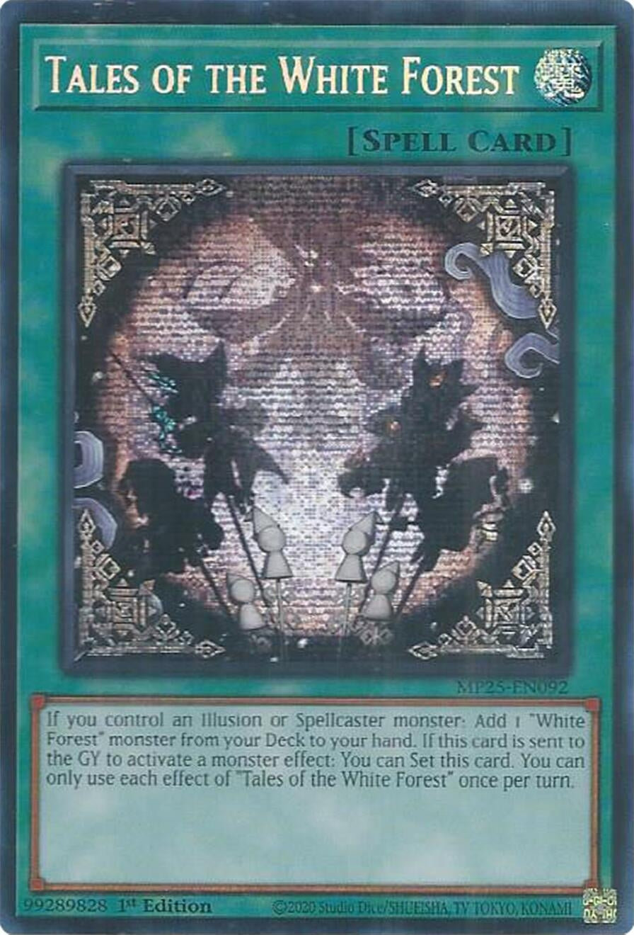Tales of the White Forest (MP25-EN092)  Prismatic Secret Rare