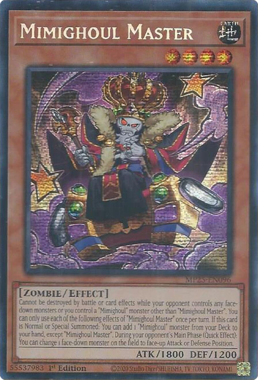 Mimighoul Master (MP25-EN096)  Prismatic Secret Rare