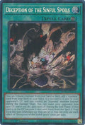 Deception of the Sinful Spoils (MP25-EN113) Prismatic Secret Rare