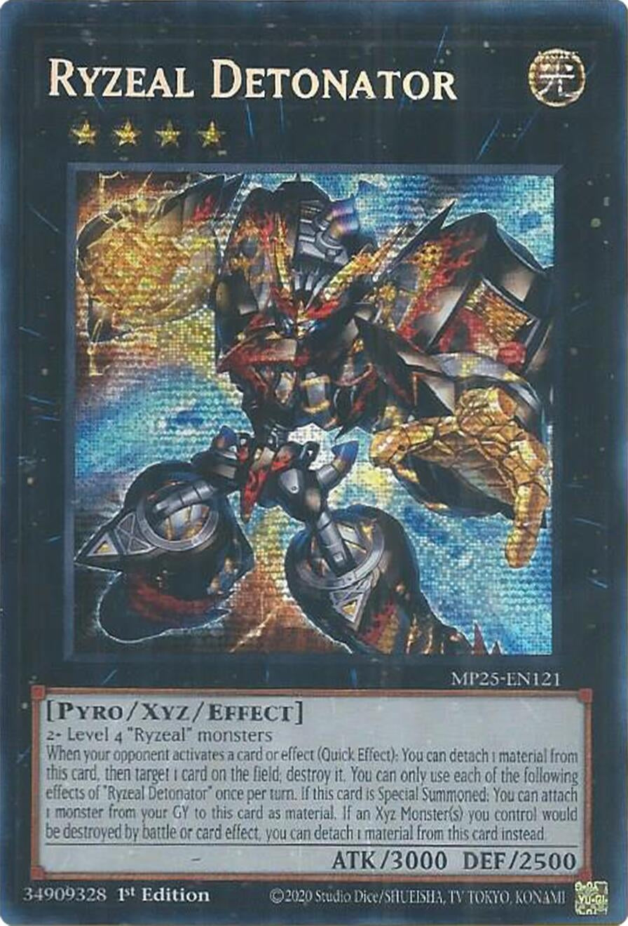 Ryzeal Detonator (MP25-EN121)  Prismatic Secret Rare