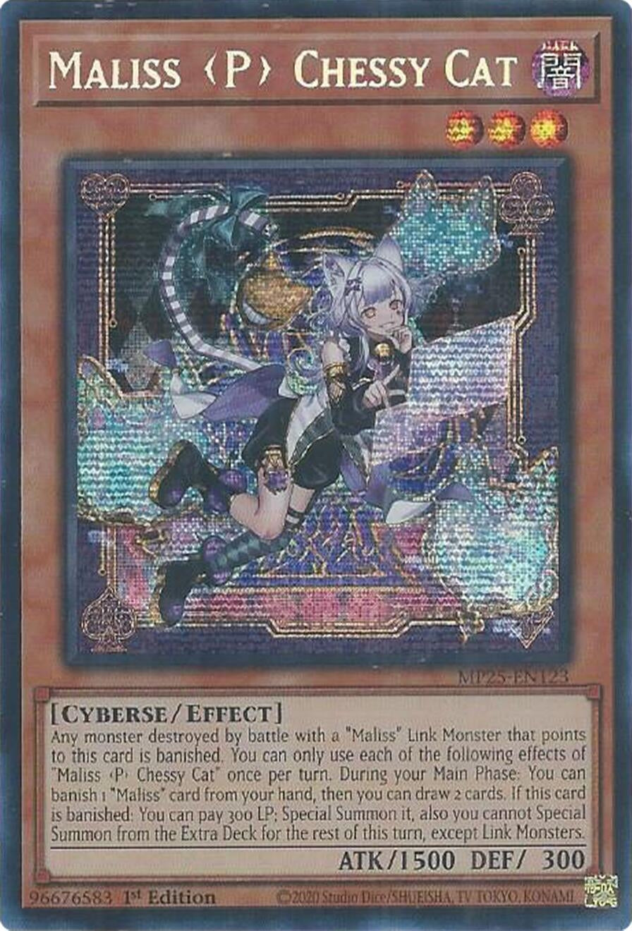 Maliss P Chessy Cat (MP25-EN123)  Prismatic Secret Rare