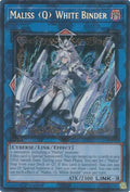 Maliss Q White Binder (MP25-EN126)  Prismatic Secret Rare