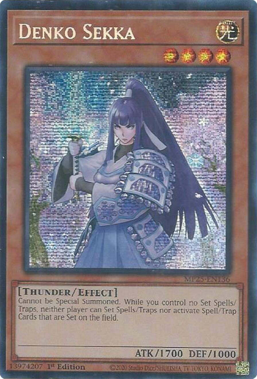 Denko Sekka (MP25-EN136)  Prismatic Secret Rare