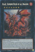 Blaze, Supreme Ruler of all Dragons (MP25-EN146)  Prismatic Secret Rare