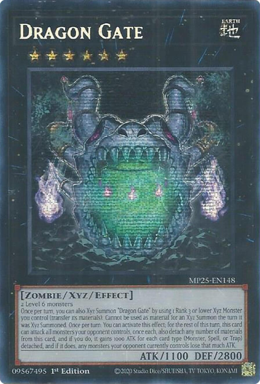 Dragon Gate (MP25-EN148)  Prismatic Secret Rare