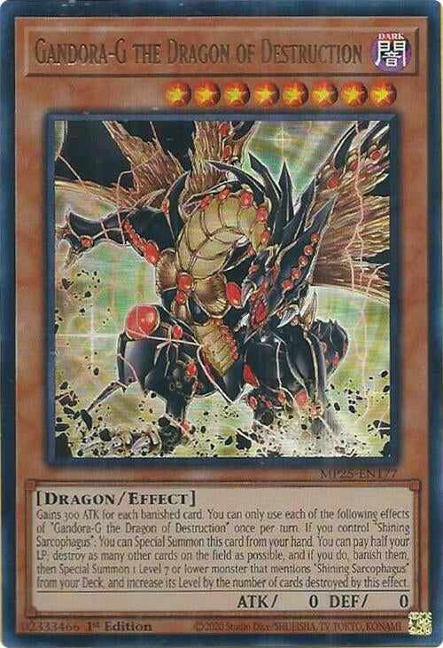 Gandora-G the Dragon of Destruction (MP25-EN177)  Ultra Rare