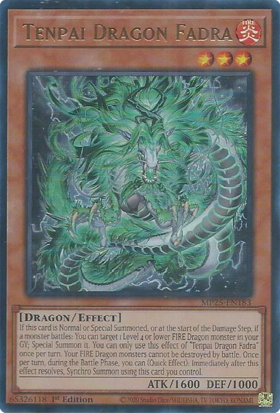 Tenpai Dragon Fadra (MP25-EN183)  Ultra Rare