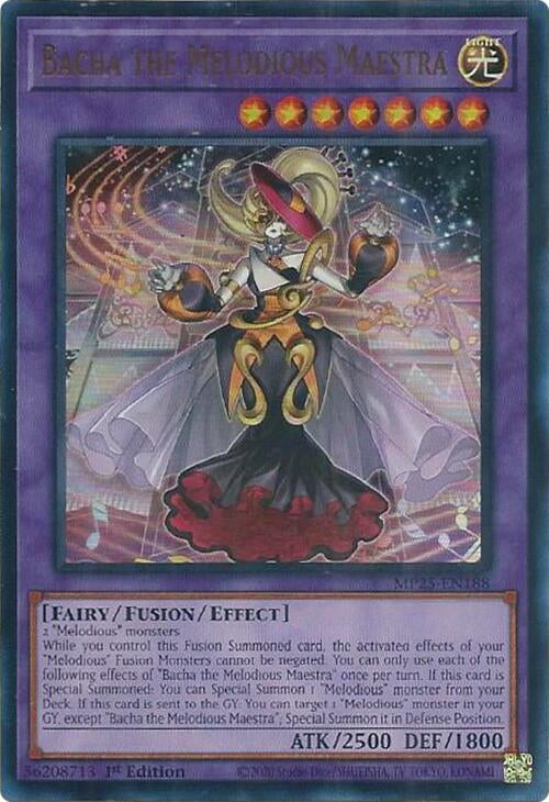 Bacha the Melodious Maestra (MP25-EN188)  Ultra Rare