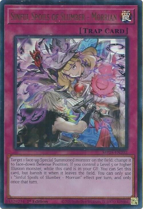 Sinful Spoils of Slumber - Morrian (MP25-EN202)  Ultra Rare