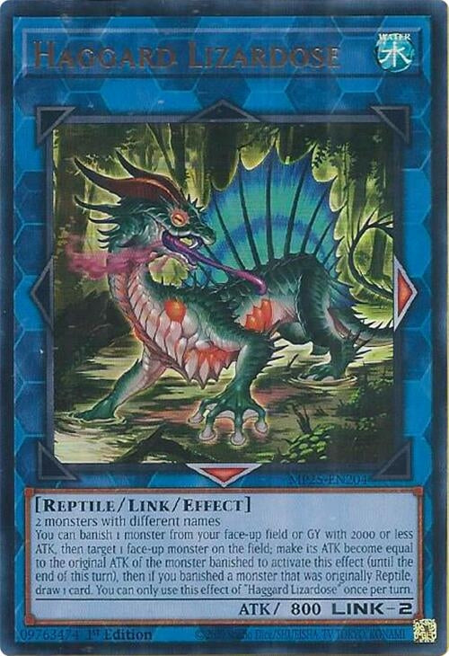 Haggard Lizardose (MP25-EN204)  Ultra Rare