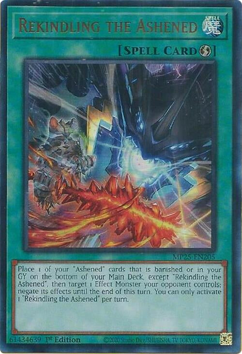 Rekindling the Ashened (MP25-EN205)  Ultra Rare