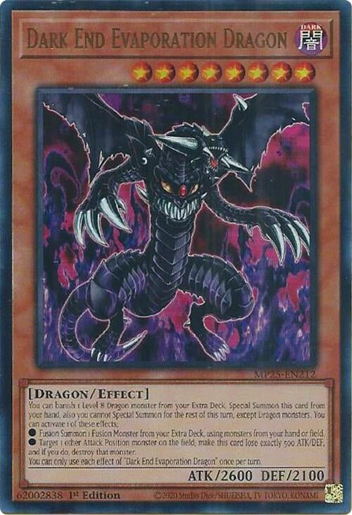 Dark End Evaporation Dragon (MP25-EN212)  Ultra Rare