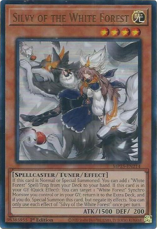 Silvy of the White Forest (MP25-EN214)  Ultra Rare