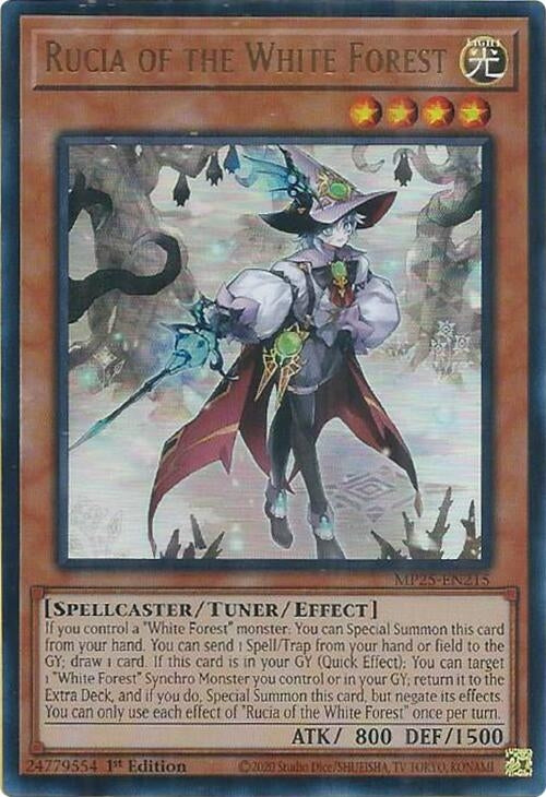 Rucia of the White Forest (MP25-EN215)  Ultra Rare