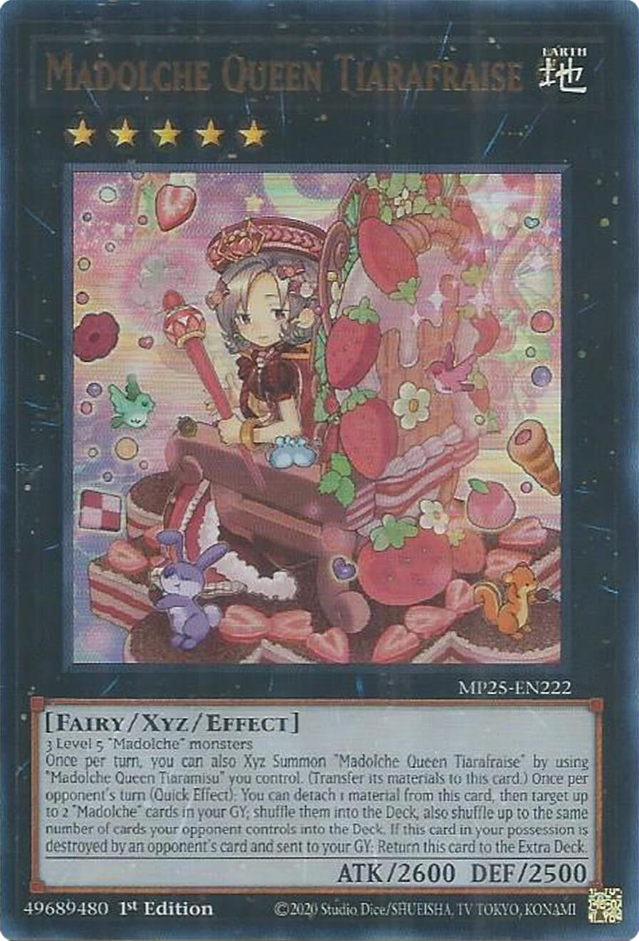 Madolche Queen Tiarafraise (MP25-EN222)  Ultra Rare
