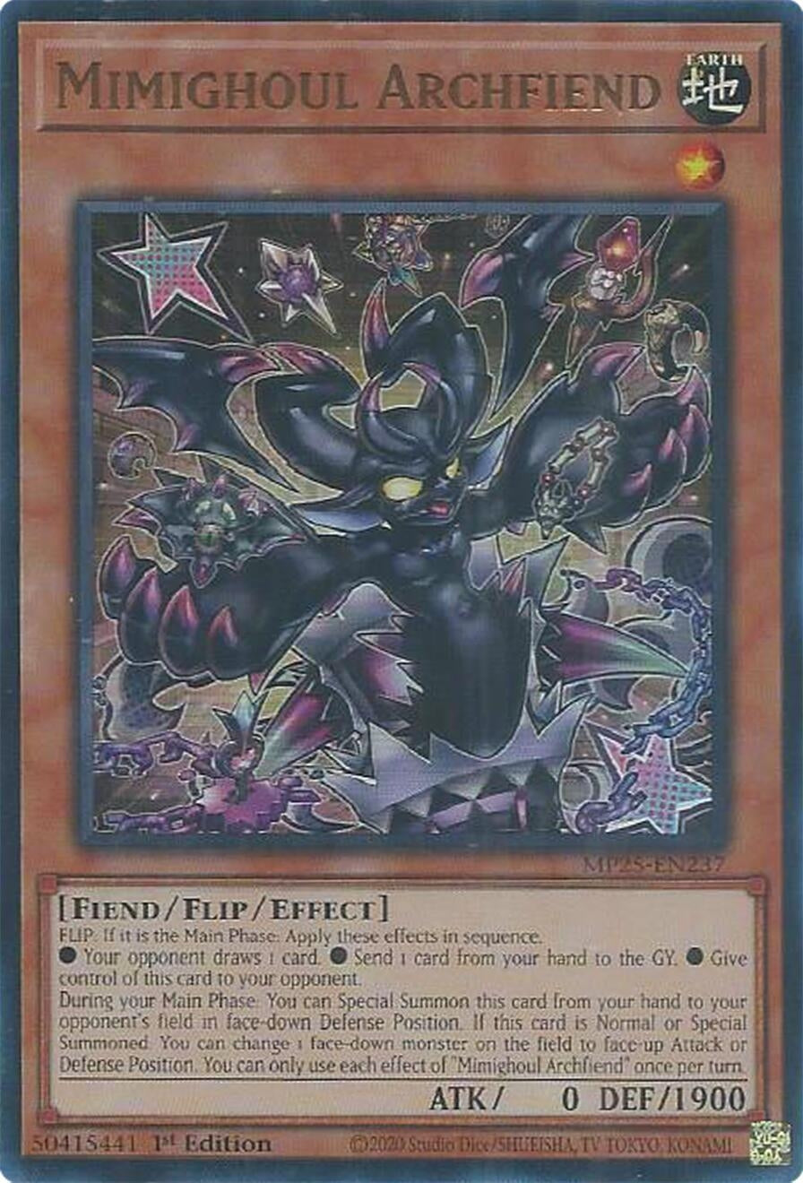 Mimighoul Archfiend (MP25-EN237)  Ultra Rare