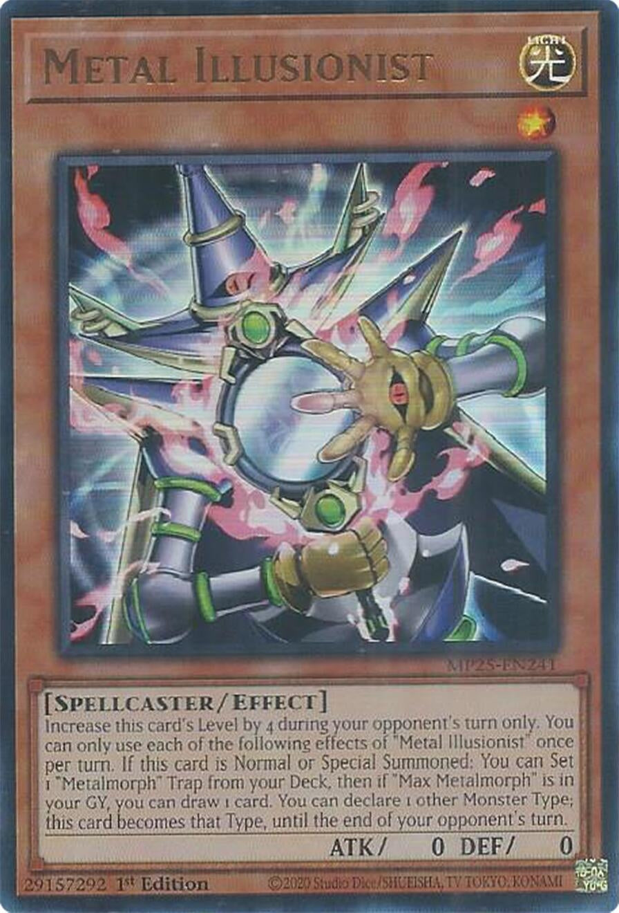 Metal Illusionist (MP25-EN241)  Ultra Rare