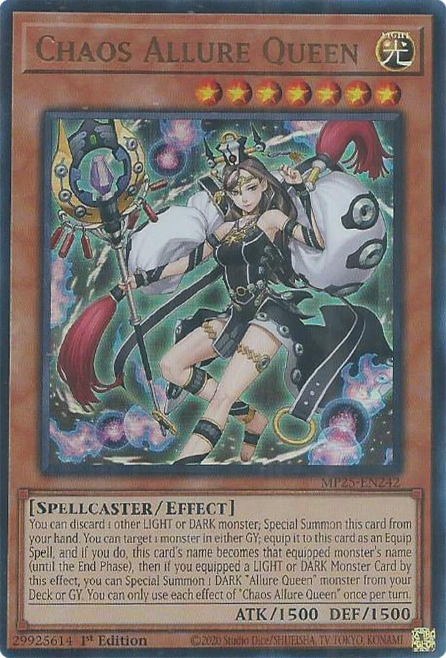 Chaos Allure Queen (MP25-EN242)  Ultra Rare
