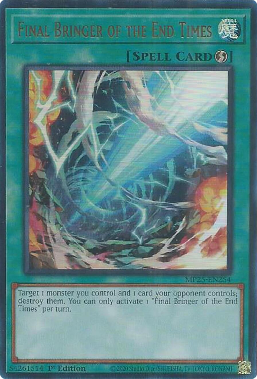 Final Bringer of the End Times (MP25-EN254)  Ultra Rare