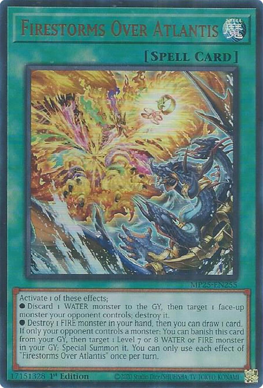 Firestorms Over Atlantis (MP25-EN255)  Ultra Rare
